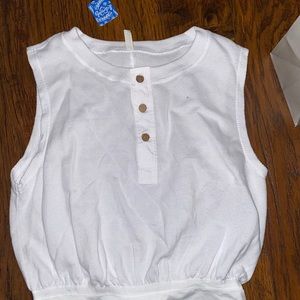 Free People bodysuit never worn!